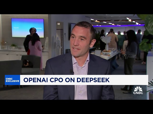 OpenAI CPO Kevin Weil on DeepSeek: The 'first big salvo' in U.S.-China AI arms race