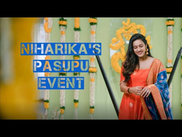 Niharika Konidela's Pasupu Event