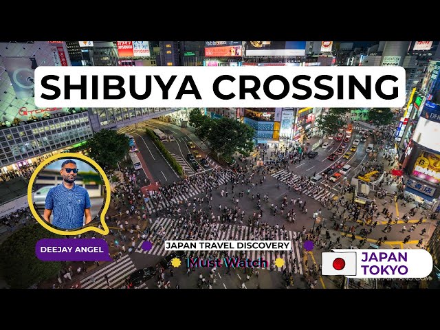 Shibuya Scramble Crossing - Shibuya City, Tokyo, Japan -  360 Video