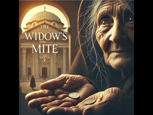 The Widow's Offering: A Moment of Compassion"