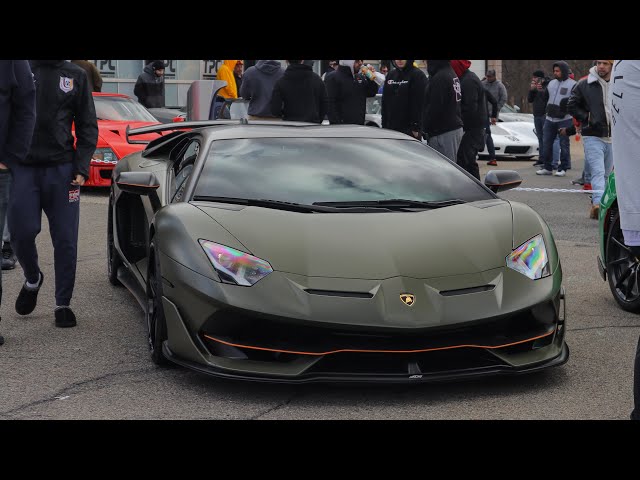 Lamborghini Aventador SVJ Gintani Exhaust - Loud Revs and Accelerations