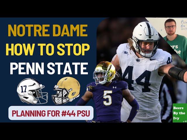 Notre Dame Football | How to Stop Penn State Offense | Tyler Warren