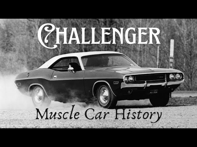 Dodge Challenger: The Evolution of an American Muscle Car Icon #car #americanmusclecar #carhistory