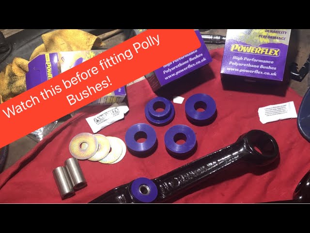 Watch this before fitting Poly Bushes.