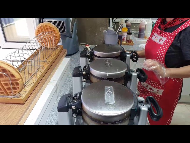 Korea  street food Special waffles