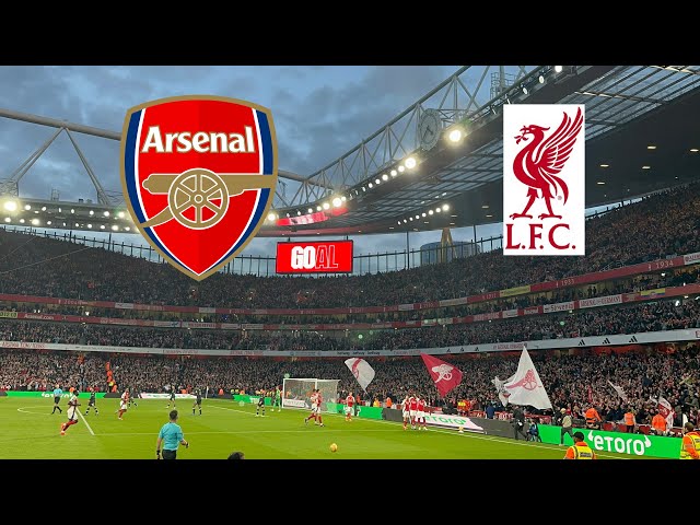 Come To The Game With Me: Arsenal V Liverpool 2-2 27/10/24 POV Vlog Watch Along Experience