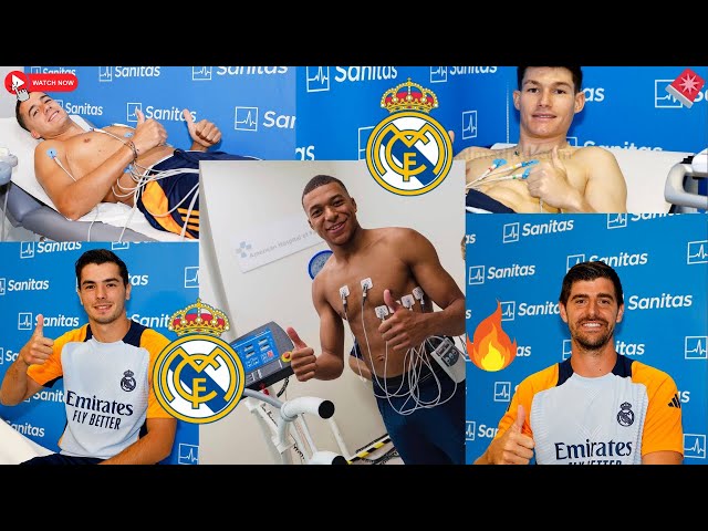 Real Madrid Medical Tests✅ Kylian Mbappe's Joining 🔥Courtois & Alaba Return | Preseason Training