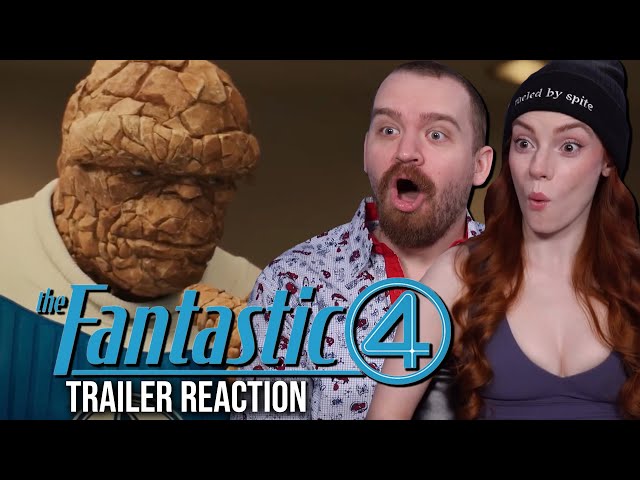 Marvels BIGGEST Swing Yet?!? | The Fantastic 4: First Steps Trailer Reaction