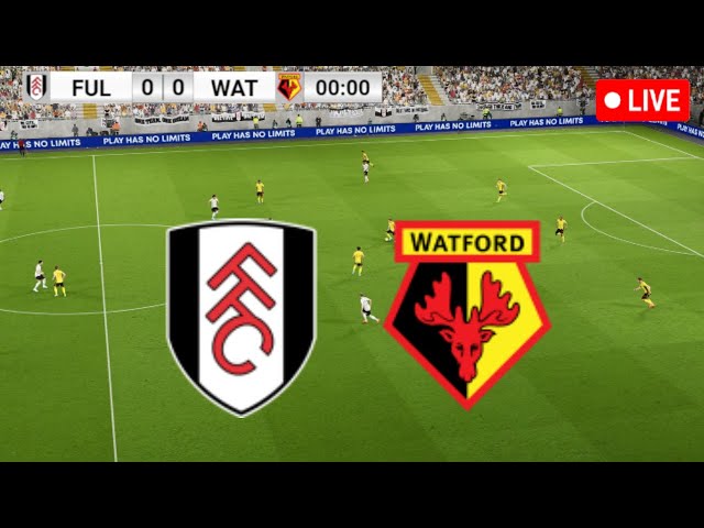 🔴 LIVE: Fulham vs Watford |  FA Cup 2024/25 | EPL Full Match Streaming