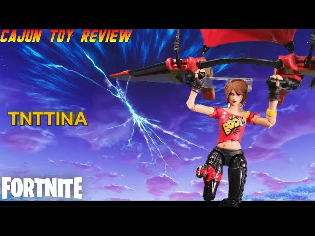 HASBRO FORTNITE VICTORY ROYALLE SERIES  TNTINA | CAJUN TOY REVIEW