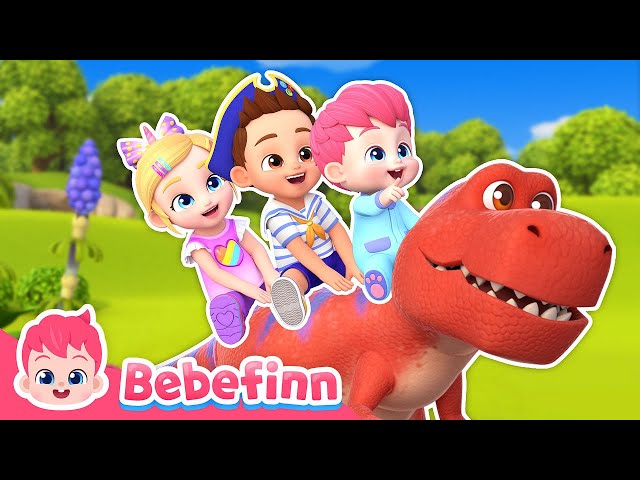 🦕🦖 Welcome to The Dino World | EP127 | Bebefinn Nursery Rhymes and Kids Songs