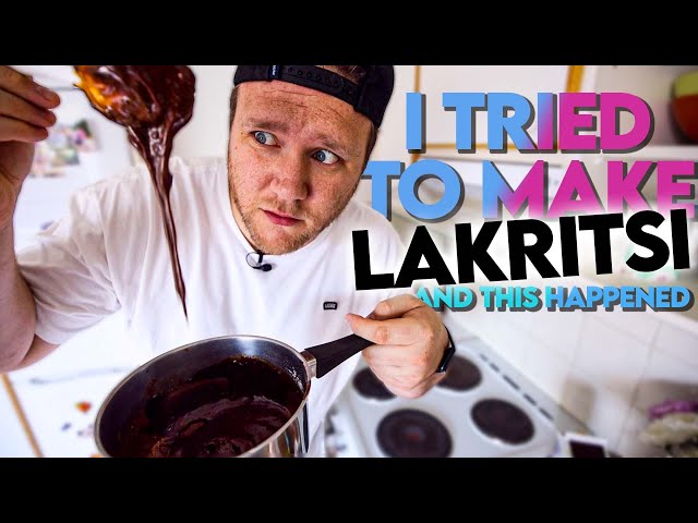 I made LAKRITSI... and this happened | Cadin Keittiö