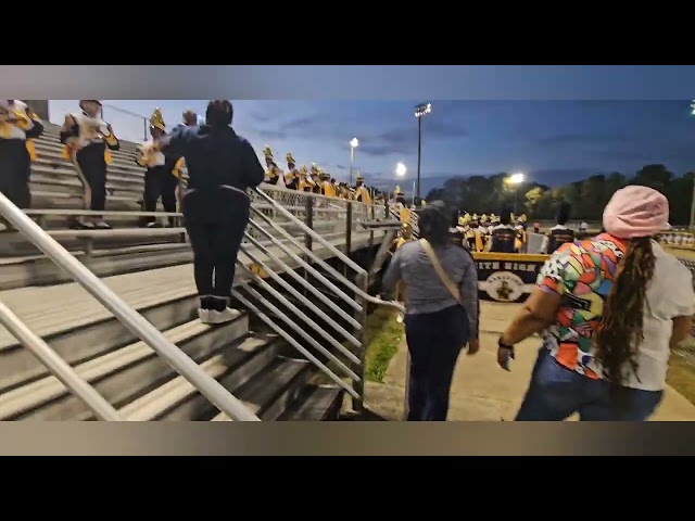 E.E.SMITH MARCHING BAND LAST NIGHT #highschoolband #fayettevillenc