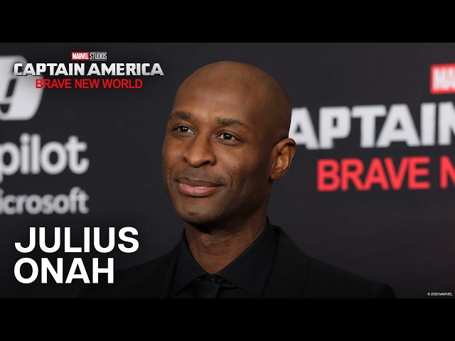 Captain America: Brave New World Director Julius Onah on Introducing Sam Wilson as Captain America