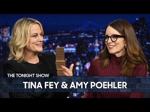 Tina Fey and Amy Poehler Reminisce on Co-Hosting Weekend Update, Their Mom Jeans Sketch and SNL50