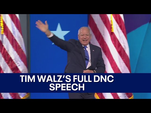 2024 DNC: Tim Walz's full speech at Democratic National Convention | KTVU