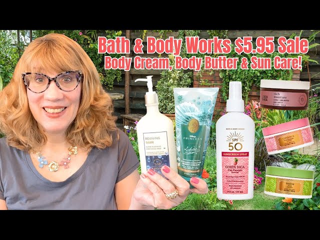 Bath & Body Works $5.95 Sale - Body Cream, Body Butter & Sun Care!