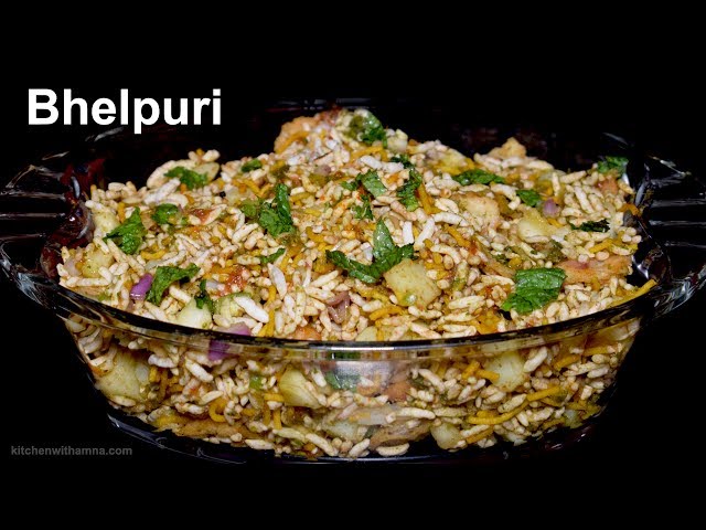 Bhel Puri Recipe - How To Make Bhel Puri at Home - Spicy Bhel Puri Special Ramadan Recipe