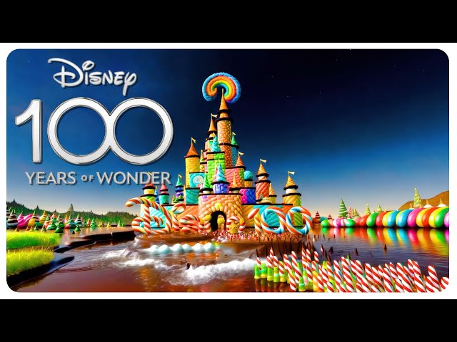 Disney 100 Years of Wonder Intro made by AI