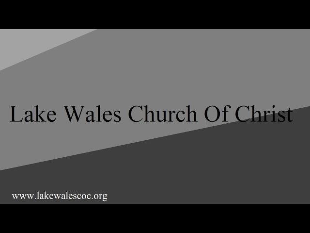 Class:Church History Part 1.Sermon:The Parable Of The Wise & Foolish Builders/