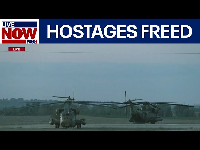 Israel-Hamas war: Israeli hostages released by Hamas  | LiveNOW from FOX