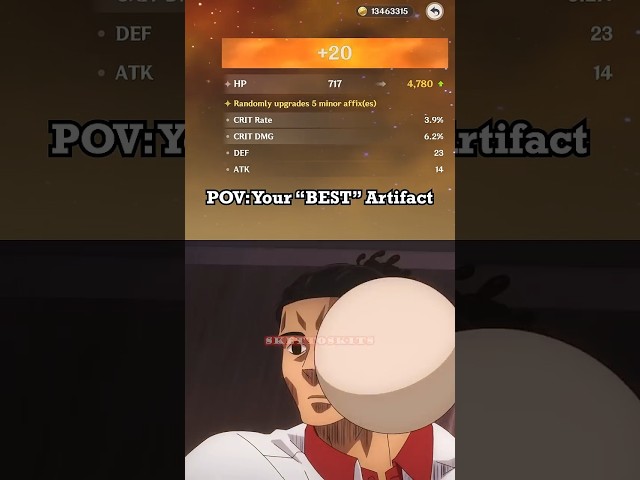 POV: Your "BEST" Artifact - Genshin Impact