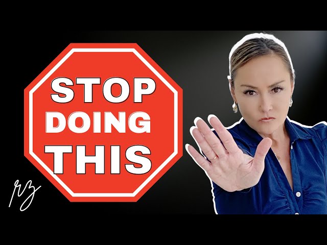 STOP Doing This Right Now (With Narcissists)