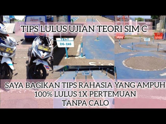 Tips Lulus Ujian Teori SIM C