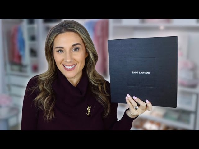 YSL HANDBAG UNBOXING 🤎 COLOR OF THE SEASON AND HOW I SAVED $$$$$