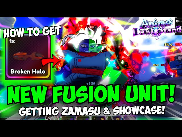 Getting the NEW FUSION Corrupted Zamasu in Anime Last Stand! (Broken Halo Guide & Showcase)