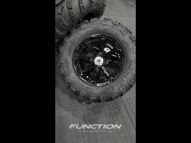 14" MSA Diesel's & 26" Carlisle AT 489 II's going on a Yamaha Grizzly. Function Powersports.com