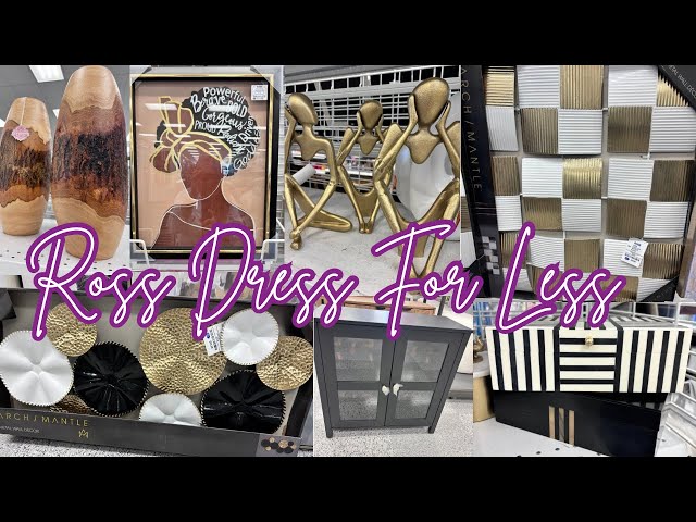 ROSS DRESS FOR LESS | SHOP WITH ME! FURNITURE & HOME DECOR FINDS❤️ #rossdressforless #homedecor