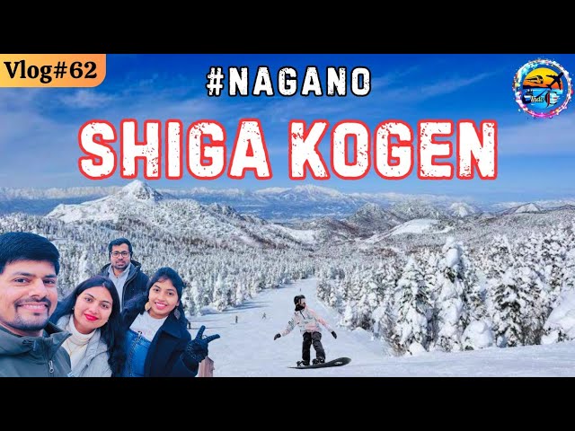 Winter Wonderland at Shiga Kogen: Snowy Adventures in Nagano #indogjvlogs #travel #vlog