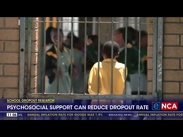 School dropout research |  Psychosocial support can reduce dropout rate