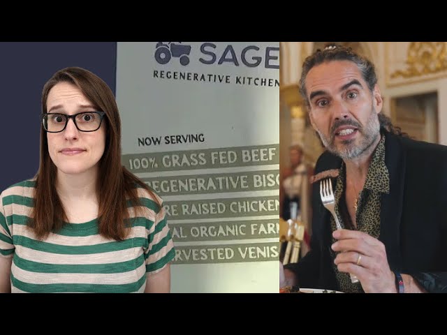 Russell Brand Eats Meat & a Former Vegan Restaurant Fails Anyway