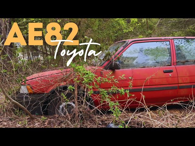 TOYOTA AE82 Corolla FX Hatchback Abandoned - Will it Run and Drive?