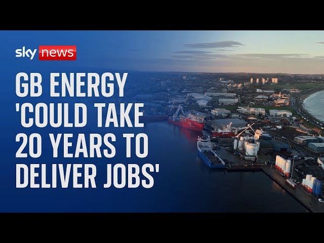 Keir Starmer's 1,000 jobs pledge could take 20 years, GB Energy boss admits