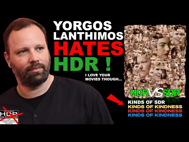 Yorgos Lanthimos HATES HDR!!!  Kinds of Kindness 4K HDR VS SDR REVIEW #TRUE_DIFFERENCE #WATCH_IN_HDR