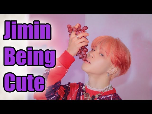 Jimin Being Cute