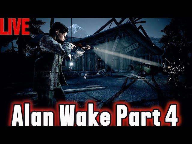 Alan Wake Faces PURE HORROR in Bright Falls Livestream!