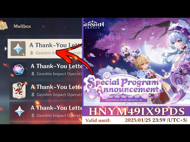 OFFICIAL ANNOUNCEMENT! 5.4 LIVESTREAM DATE + NEW PRIMOGEM CODES - Genshin Impact