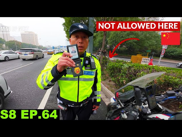 POLICE Stopped me in Beijing But Why 🇨🇳 S8 EP.64 | Pakistan to Japan Motorcycle Tour