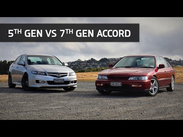 Honda Accord Euro S CL9 vs Honda Accord EXi-S CD5