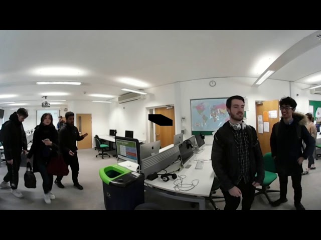 Teaching 360 video at the Centre for Journalism