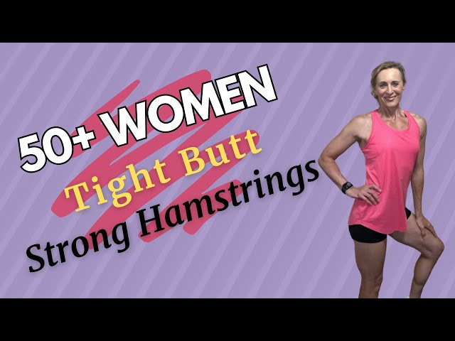 25-Minute Hamstring & Butt Workout/Beginners/Women Over 50