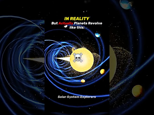 This is how our Solar System really moves 😱☠️ #space #earth #universe