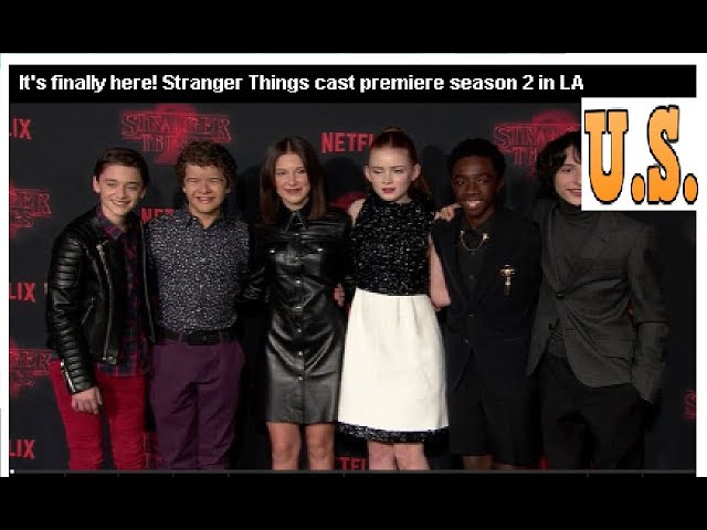 It's finally here! Stranger Things cast premiere season 2 in LA(U.S.)