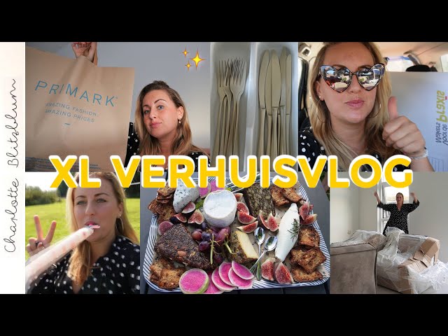 DE DAG VAN DE VERHUIZING! Nu écht verhuizen!! | #VERHUISVLOG 10 / #WEEKVLOG