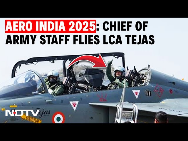 Aero India 2025: IAF, Army Chiefs Take Historic Sortie In Tejas Aircraft | Tejas Aircraft | NDTV