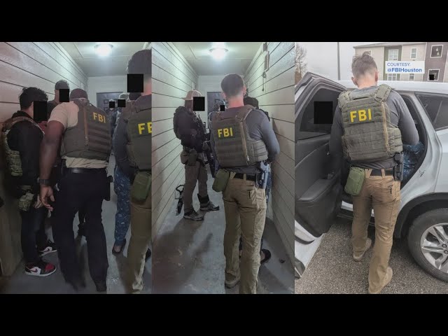 3 people arrested in Houston believed to be part of Tren de Aragua sex trafficking ring, FBI says